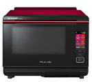 シャープ ヘルシオ 26Lタイプ ウォーターオーブン レッド｜スチーム調理が得意な高機能モデル