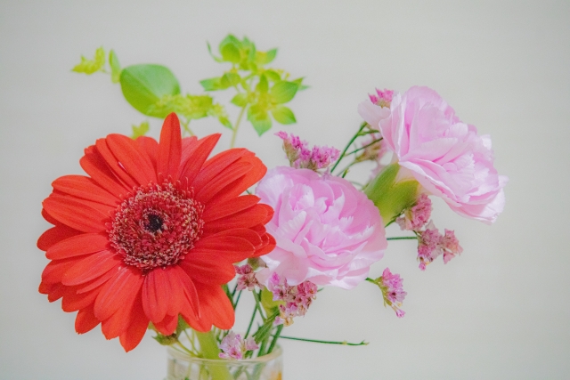 花瓶に入った花