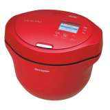 シャープ ヘルシオ ホットクック 2.4L 2~6人用 KN-HW24G レッド